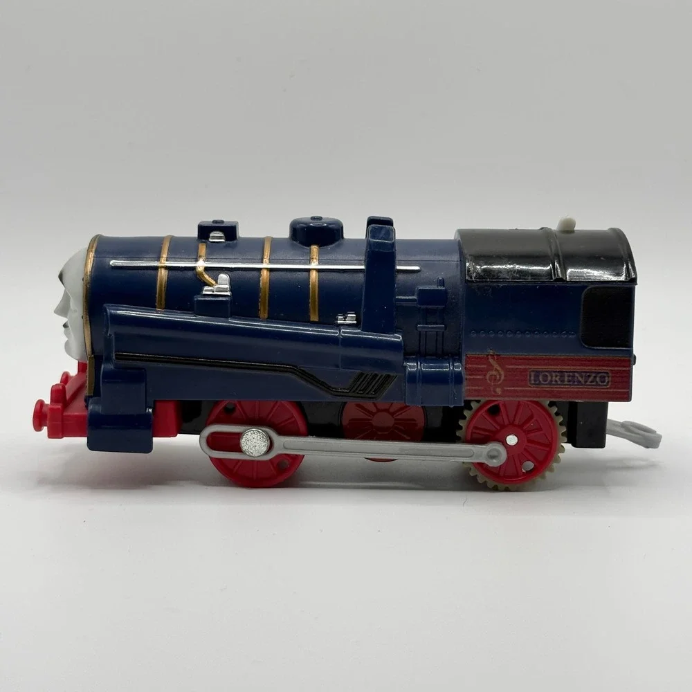 Thomas & Friends Trackmaster Lorenzo Motorized Train Engine Blue 2013 GDV32
